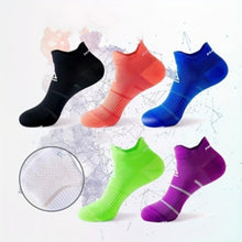 Cargar imagen en el visor de la galería, 5 Pairs Of Unisex Sports Socks. They Are Highly Elastic And Breathable, Dry Quickly And Absorb Sweat Effectively
