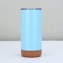 Load image into Gallery viewer, Oak Cork Sole Double Layer 16oz Vacuum Car Cup
