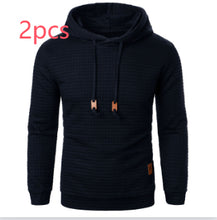 Load image into Gallery viewer, Men's Jacquard Hooded Sweater Long-sleeved Hoodie Warm Solid Sports Top
