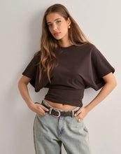 Load image into Gallery viewer, Summer Batwing Sleeve T-shirt Ins Fashion Round Neck Pullover Short-sleeved Tops For Women Clothing

