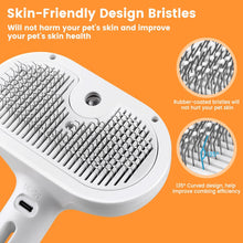Load image into Gallery viewer, 3 In 1 Cat Steam Brush, Pet Steam Brush For Cat Dog Long Short Haired, Pet Spray Hair Removal Comb For Small Animals Shedding &amp; Grooming, Water Mist Spray Brushes With Release Button
