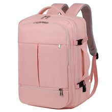 Cargar imagen en el visor de la galería, Large Capacity Backpack For Women Men Multiple Pockets And Zippers Versatile Computer Bags Business Travel Backpack
