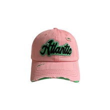 Cargar imagen en el visor de la galería, Gorra de béisbol de mezclilla lavada con agujero para mujer, estilo coreano de verano
