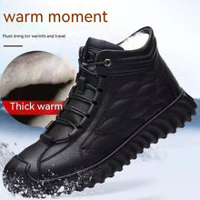 Cargar imagen en el visor de la galería, Men&#39;s Cotton Shoes Fleece-lined Winter New
