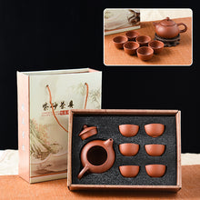 Cargar imagen en el visor de la galería, Purple Sand Tea Set Suit Ceramic Kung Fu Purple Sand Teapot
