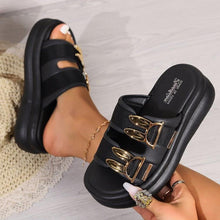 Load image into Gallery viewer, Women's Shoes Thick Bottom Slippers Soft Bottom
