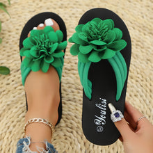 Load image into Gallery viewer, Flower Flip-flops Casual And Lightweight Beach Shoes
