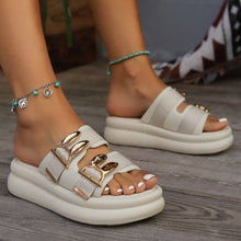 Load image into Gallery viewer, Women's Shoes Thick Bottom Slippers Soft Bottom
