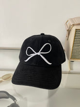 Load image into Gallery viewer, Ins Bow Baseball Cap Sweet Cute Sun Protective
