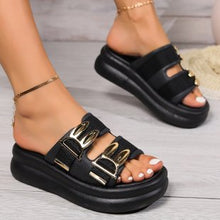 Load image into Gallery viewer, Women's Shoes Thick Bottom Slippers Soft Bottom
