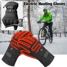 Cargar imagen en el visor de la galería, Winter Electric Heated Gloves Motorcycle Touch Screen Gloves
