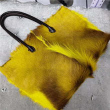 Cargar imagen en el visor de la galería, European And American Fashion Minimalist Cowhide Handle Handbag
