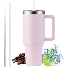 Cargar imagen en el visor de la galería, Stainless Steel Insulation Large Capacity Cup Portable Vehicle-mounted Cup
