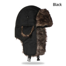 Cargar imagen en el visor de la galería, Winter Men&#39;s And Women&#39;s Warm Outdoor Cold-proof Windproof Earflaps Hat
