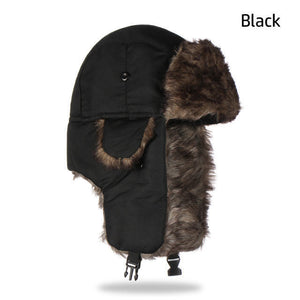 Winter Men's And Women's Warm Outdoor Cold-proof Windproof Earflaps Hat