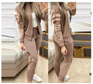 European and American two-piece casual women's suit