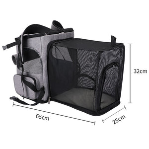 Simple Go Out Portable Breathable Foldable Pet Bag