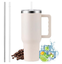 Cargar imagen en el visor de la galería, Stainless Steel Insulation Large Capacity Cup Portable Vehicle-mounted Cup

