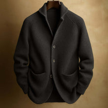 Load image into Gallery viewer, Men's Knitted Cardigan Fashion Casual Pocket Button Jacket Long Sleeve Top Clothing
