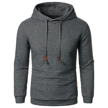 Load image into Gallery viewer, Men's Jacquard Hooded Sweater Long-sleeved Hoodie Warm Solid Sports Top
