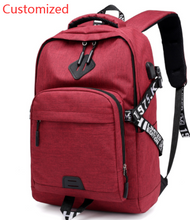 Load image into Gallery viewer, Laptop Backpack USB Charge Backpacks
