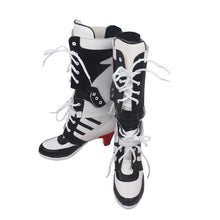 Load image into Gallery viewer, Hollow-out Dr Martens Boots Lace Color Block Women's Plus Size Mid-calf
