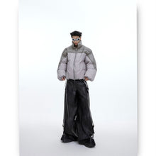 Load image into Gallery viewer, Flowing Light Thickened Three-dimensional Splicing Design Cotton Jacket
