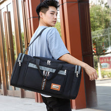 Load image into Gallery viewer, Men Extra Large Big Sports Gym Holdall Bag Travel Work Cabin Barrel Bag
