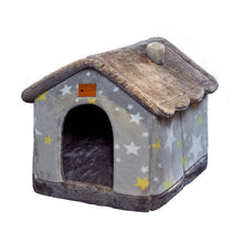 Load image into Gallery viewer, Foldable Dog House Pet Cat Bed Winter Dog Villa Sleep Kennel Removable Nest Warm Enclosed Cave Sofa Pets Supplies
