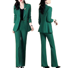 Load image into Gallery viewer, Business Suit Fashion Temperament Reduction Two-piece Set
