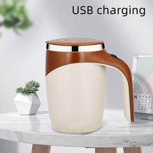 Load image into Gallery viewer, Rechargeable Model Automatic Stirring Cup Coffee Cup High Value Electric Stirring Cup Lazy Milkshake Rotating Magnetic Water Cup

