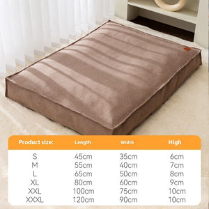 Waterproof Dog Bed Pet Sleeping Mat Small Medium Big Large Dog Cat Pet Sofas Beds Kennel House Pets Products Mattresses Supplies