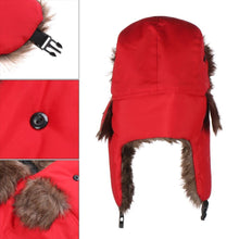 Cargar imagen en el visor de la galería, Winter Men&#39;s And Women&#39;s Warm Outdoor Cold-proof Windproof Earflaps Hat
