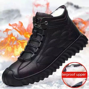 Men's Cotton Shoes Fleece-lined Winter New