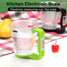 Load image into Gallery viewer, Kitchen Scales With LCD Display Digital Beaker Electronic Tool Hostweigh Measuring Cup Temperature Weight Measurement Cups
