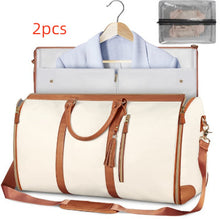 Load image into Gallery viewer, Large Capacity Travel Duffle Bag Women&#39;s Handbag Folding Suit Bag Waterproof Clothes Totes
