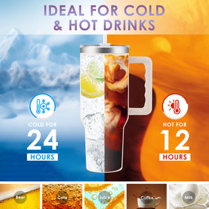 Stainless Steel Insulation Large Capacity Cup Portable Vehicle-mounted Cup