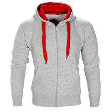 Load image into Gallery viewer, New Men&#39;s Casual Sweater Coat Sports Hooded Zipper Shirt
