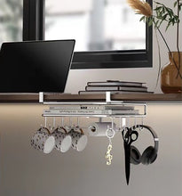 Cargar imagen en el visor de la galería, Under Shelf Storage Rack Home Kitchen Hanging Cabinet Cutting Board Organizer
