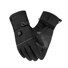 Cargar imagen en el visor de la galería, Winter Electric Heated Gloves Motorcycle Touch Screen Gloves
