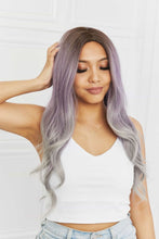 Load image into Gallery viewer, Elegant Wave Full Machine Synthetic Wigs in Purple 26&#39;&#39;
