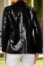 Load image into Gallery viewer, Sequin Nutcracker Long Sleeve Blazer
