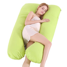 Load image into Gallery viewer, Summer Sleeping Support Pillow For Pregnant Women U Shape Maternity Pillows Pregnancy Ice Silk
