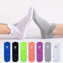 Cargar imagen en el visor de la galería, 5 Pairs Of Unisex Sports Socks. They Are Highly Elastic And Breathable, Dry Quickly And Absorb Sweat Effectively
