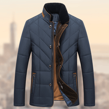 Load image into Gallery viewer, Middle-aged And Elderly Padded Jacket Father Winter Clothes
