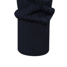 Load image into Gallery viewer, Half-zipper Pullover Sweater Men's Fashion Casual Stand Collar Long-sleeved Knitted Tops Fall Winter Clothing
