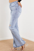 Load image into Gallery viewer, RISEN Valerie Full Size Crossover Flared Jeans
