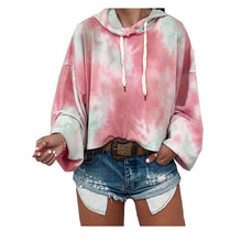 Load image into Gallery viewer, Loose Tie-dye Printed Long Sleeve Sweatshirt
