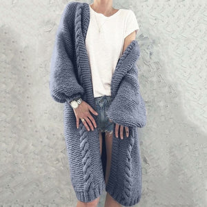 Loose Long Sleeve Sweater Cardigan