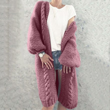 Load image into Gallery viewer, Loose Long Sleeve Sweater Cardigan
